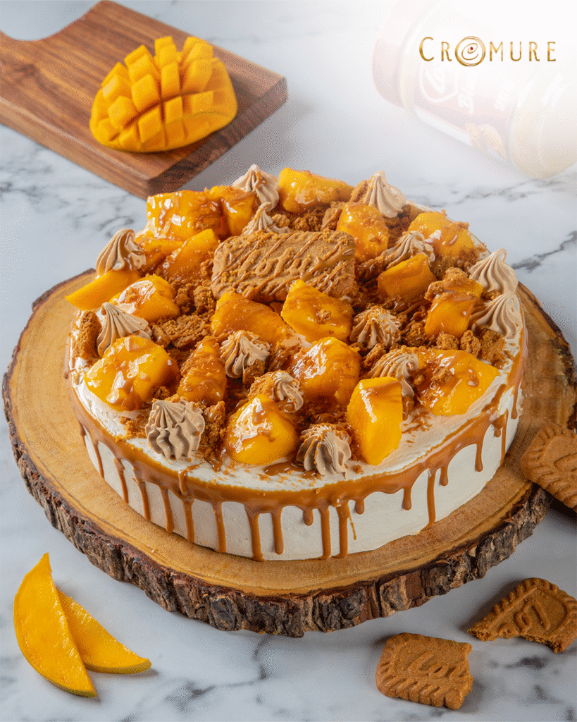 Fresh mango dessert from Cremure – rich, vibrant, and perfect for summer indulgence
